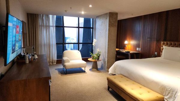 A Suíte Presidencial do do Tivoli Mofarrej São Paulo tem três quartos independentes 