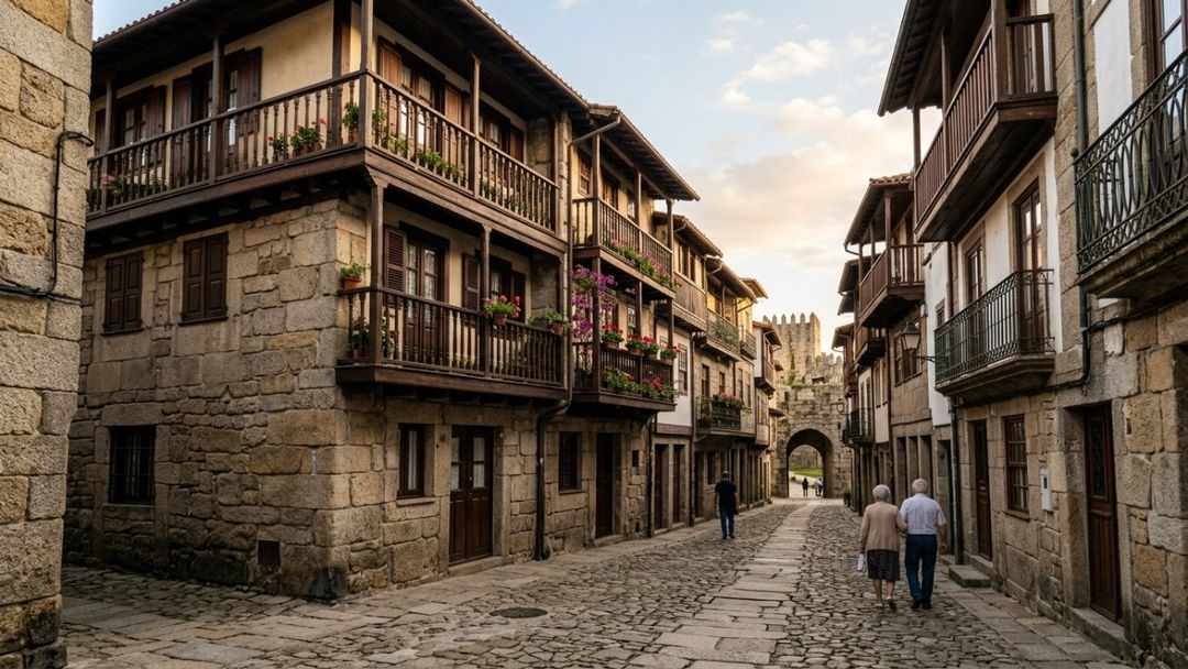 As ruas sinuosas e o patrimônio arquitetônico protegido transformam a cidade em um destino imperdível para o turismo cultural.