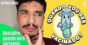 Teste faz previsão de quando você deve ser vacinado contra covid-19
