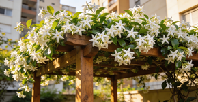 A trepadeira que virou tendência em jardins, floresce o ano inteiro e se adapta a pequenos espaços
