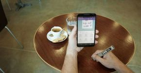 Caneta inteligente transfere texto de qualquer superfície para o celular