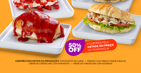 Croasonho com 50% de desconto no Dia Mundial do Croissant