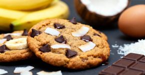 Biscoitos de banana sem farinha que você pode fazer em 15 minutos