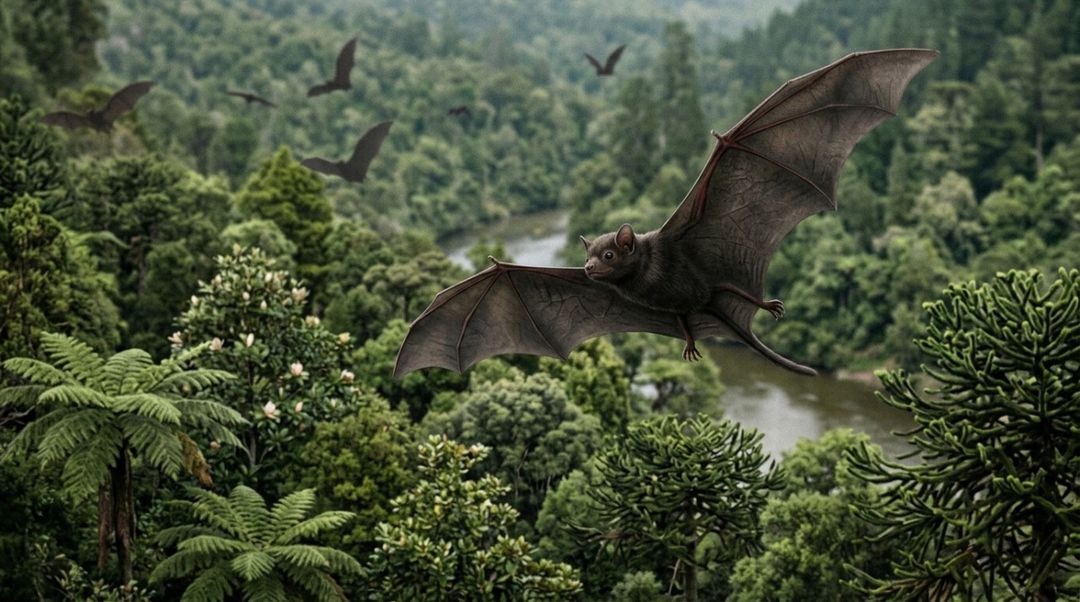 A reconstrução aponta para uma origem no final do Paleoceno, aproximadamente 65 milhões de anos atrás.