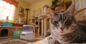 Gato sozinho em casa durante as férias, por quanto tempo e como garantir sua segurança