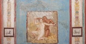 Arqueólogos descobrem casa com pintura erótica em Pompeia