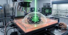 Eles disparam um laser em células humanas vivas e conseguem construir estruturas tridimensionais dentro delas
