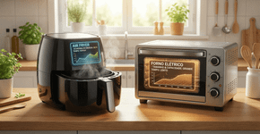 Air fryer vs forno elétrico: qual pesa mais na conta de luz