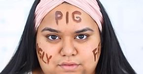 Blogueira transforma comentários gordofóbicos em make maravilhosa