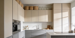 5 objetos que ficam incríveis na decoração acima dos armários