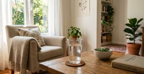 Onde colocar um copo com água dentro de casa para renovar a energia do ambiente