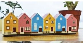 Carimbos criativos podem ser usados como decoração