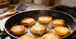 Receita de bolinhos de batata com queijo