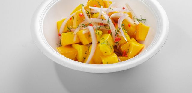 Ceviche de manga: frescor tropical na sua mesa
