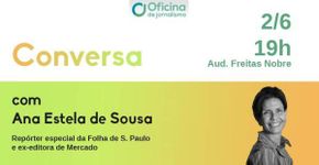 Jornalista Ana Estela Pinto faz chat sobre a carreira de jornalismo