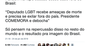 Felipe Neto ataca: Bolsonaro é mau-caráter e  mentiroso