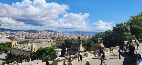 Vista de Barcelona a partir de Montjuïc
