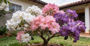 Como ter um manacá da serra que muda de cor e vira a joia do seu jardim sem estragar seu piso
