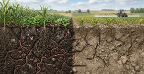Cientistas na Áustria descobriram que herbicida à base de glifosato reduziu em 56% a reprodução de minhocas em estudo de estufa