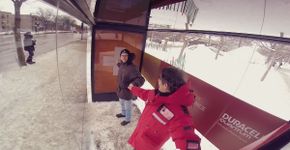 Ponto de ônibus do Canadá tem aquecimento abastecido por calor humano