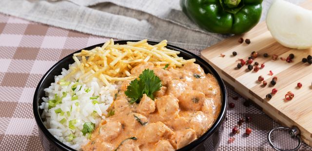 Receita de strogonoff de frango