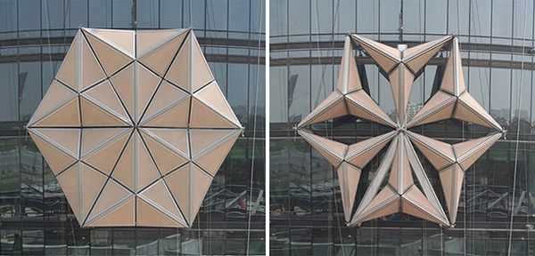 Veja o que acontece com essas torres quando o sol se aproxima (Reprodução/Aedas Architects)