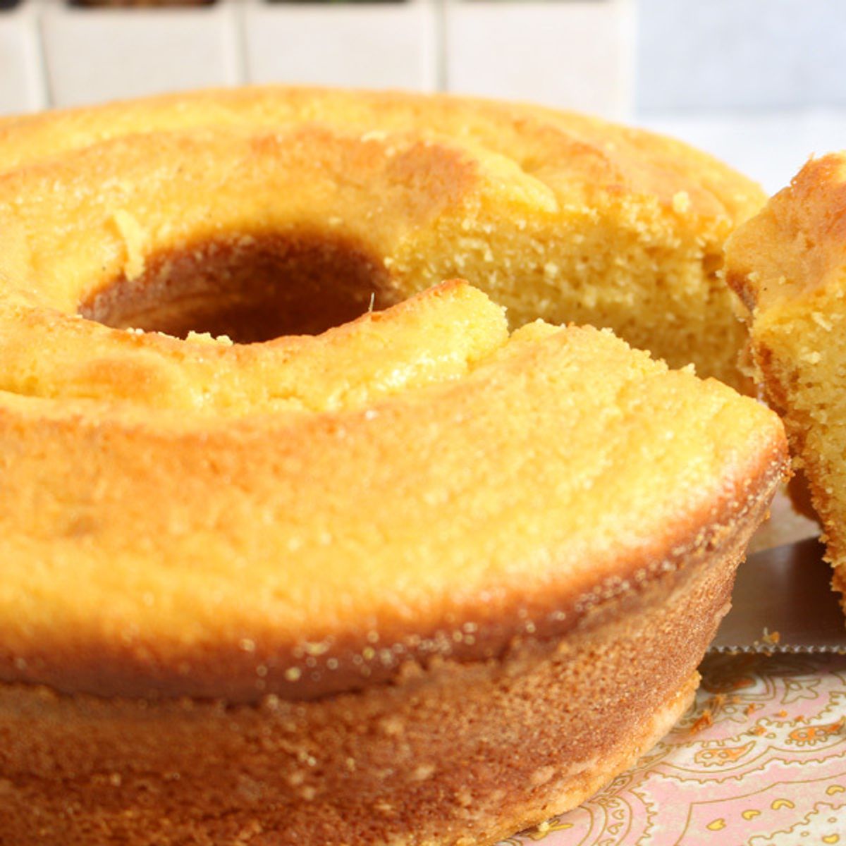 Bolo de milho no liquidificador bem fácil e gostoso