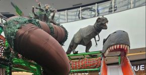 Jurassic Kids é atração de lazer para as crianças no Cantareira Norte Shopping