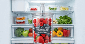 O truque do vácuo, como fazer as frutas durarem até 3 vezes mais na geladeira