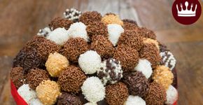 Agrade o seu amor: aprenda a fazer um buquê de brigadeiro