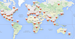 Google Maps dos livros mostra onde cada história se passa