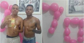 Este rapaz ganhou uma comemoração pelo fim de sua dívida de R$ 70