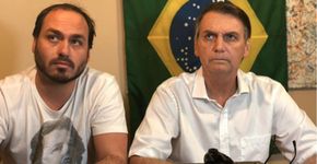 Globo: Carlos Bolsonaro briga com o pai e age como adolescente