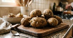 Os chefs concordam: “Batatas com brotos são seguras, mas têm um sabor mais amargo.”