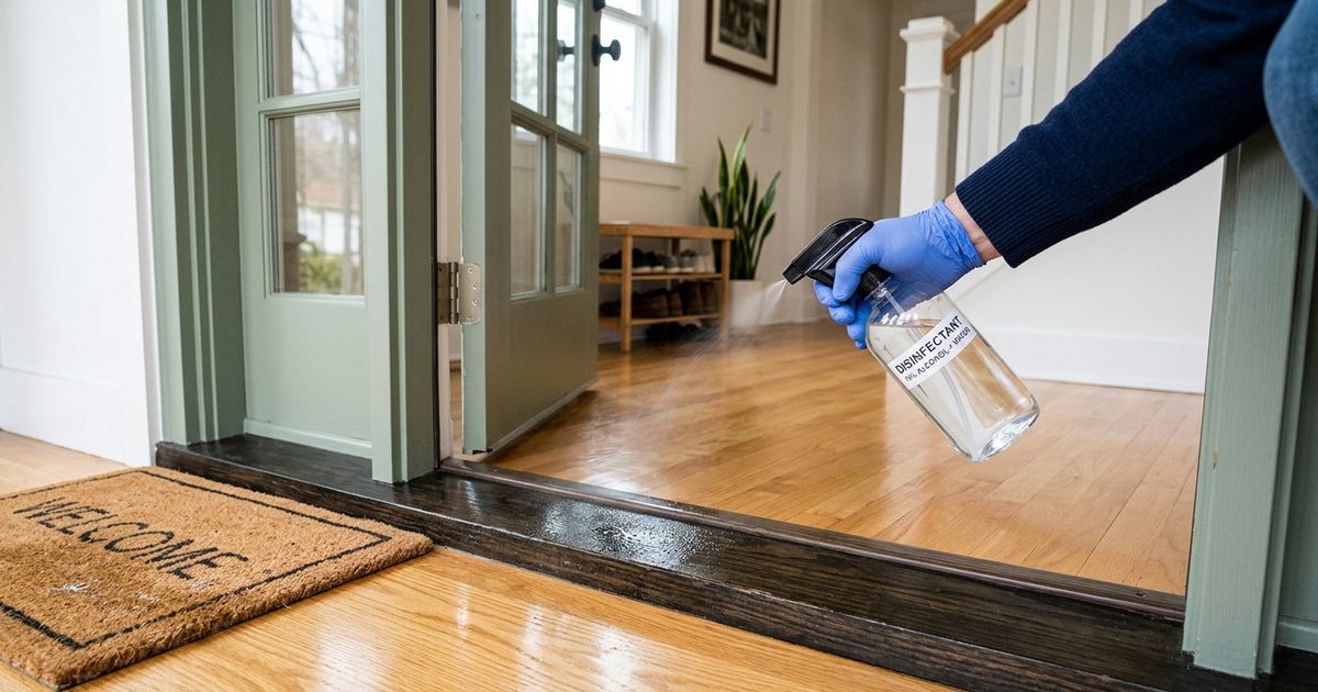Borrifar água com álcool nas soleiras dos cômodos da casa toda semana: por que e quando fazer isso