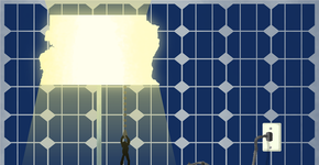 Jovens de baixa renda aprendem a instalar placas de energia solar