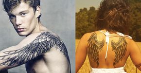 35 lindas tatuagens de asas pra você se inspirar