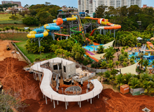 Featured side: Termas dos Laranjais terá montanha-russa aquática infantil