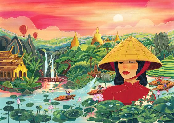 Vietnã, Laos, Camboja e Tailândia, Hoan Phan