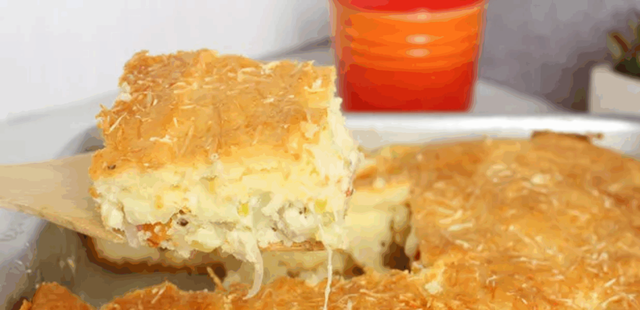 Receita saborosa: torta de palmito com alho-poró para qualquer hora