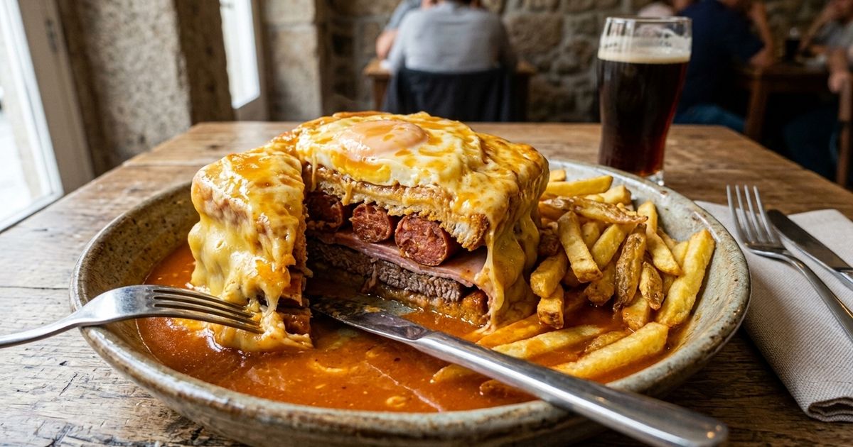 O que é a francesinha portuguesa e como se prepara este almoço rápido e saboroso em 8 passos
