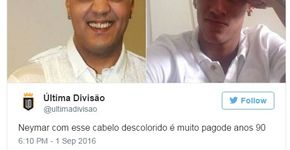 O cabelo do Neymar está dando o que falar na internet