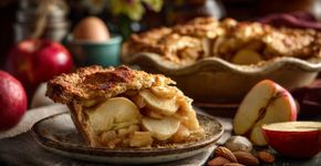 Sem açúcar e sem farinha: Como fazer uma torta de maçã saudável, fácil e deliciosa