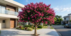 A árvore que cresce muito rápido, oferece uma sombra bem fresca e tem flores que formam um verdadeiro tapete celestial