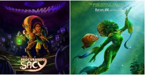 Projeto cria versões de filmes da Pixar com figuras do folclore