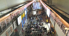 Cine B em cartaz nos lugares mais inusitados da cidade