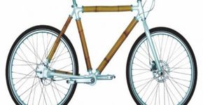Bicicleta de bambu é alternativa ao meio ambiente