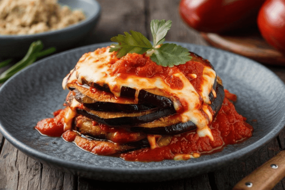 Berinjela à parmegiana (Imagem: Food magic | Shutterstock)