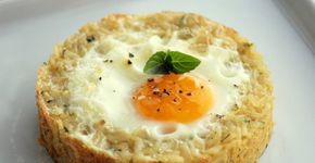 Aproveite a sobra de arroz e faça tarteletes com ovo
