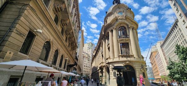 Prédio da Bolsa de Comércio de Santiago